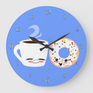 Grande Horloge Ronde Coffee and Doughnut