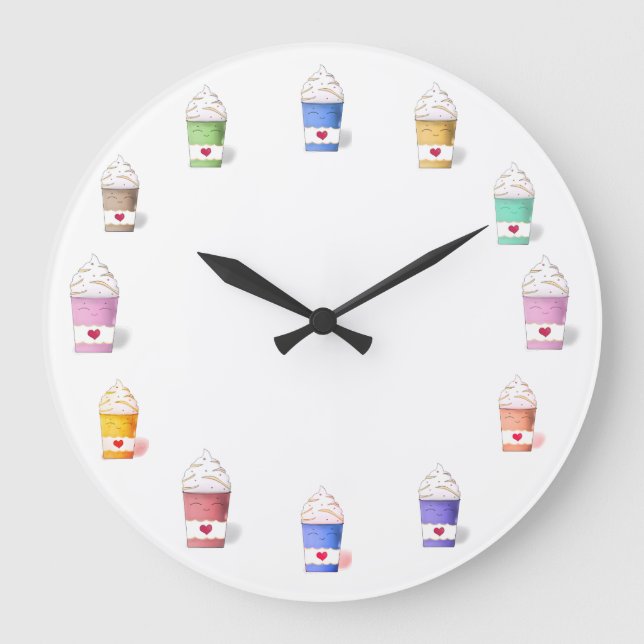 Grande Horloge Ronde Coffee Cups (Recto)