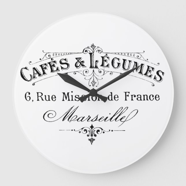 Grande Horloge Ronde Coffee & Vegetables Ad (Recto)
