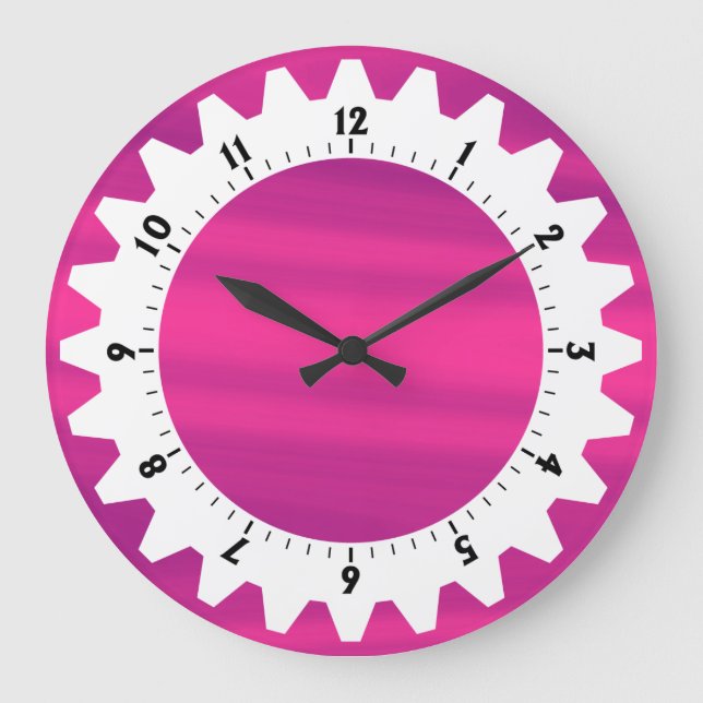 Grande Horloge Ronde Cogged 01 - Pink Sky (Recto)