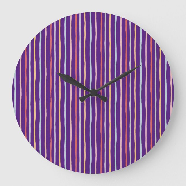 Grande Horloge Ronde Coled Striped (Recto)