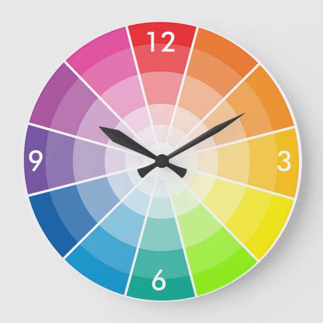 Grande Horloge Ronde Color wheel light (Recto)