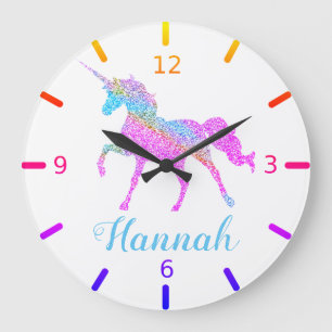 Grande Horloge Ronde Colorful