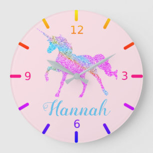 Grande Horloge Ronde Colorful