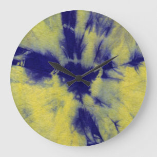 Grande Horloge Ronde Composition de teinture de type #11 par Michael Mo