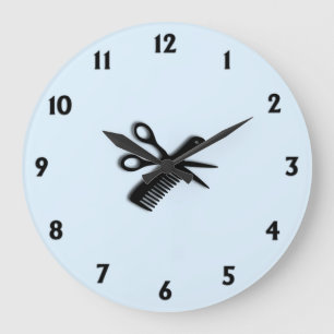 Grande Horloge Ronde Conception de barrettes
