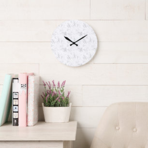 Grande Horloge Ronde Conception esthétique de bureau pour étudiants mod