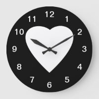 Conception noire et blanche de coeur d'amour