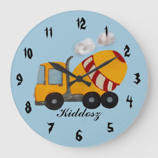 Grande Horloge Ronde Concrete mixer (Recto)