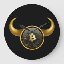Cool Bitcoin Bull Marché noir