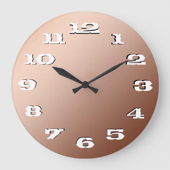 Grande Horloge Ronde Copper elegance simcity (Recto)