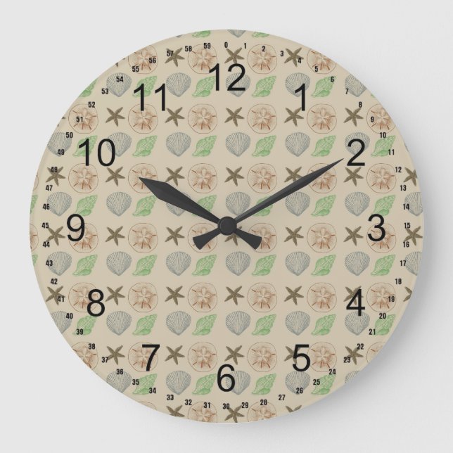 Grande Horloge Ronde Coques vintages (Recto)