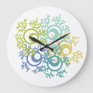 Grande Horloge Ronde Corail