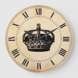 Grande Horloge Ronde Couronne