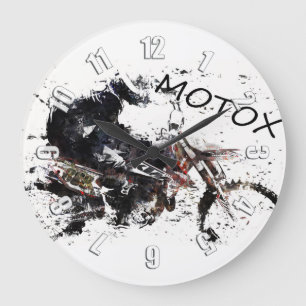 Grande Horloge Ronde Course Moto-x