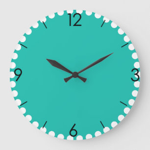 Grande Horloge Ronde Coutume personnalisée votre propres photo et text