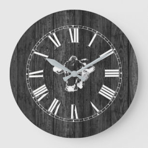 GRANDE HORLOGE RONDE COW ROUND CLOCK