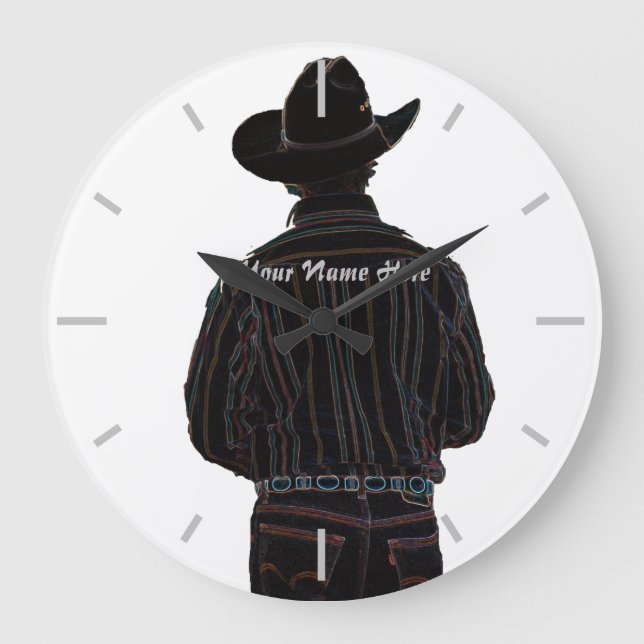 Grande Horloge Ronde Cowboy (Recto)