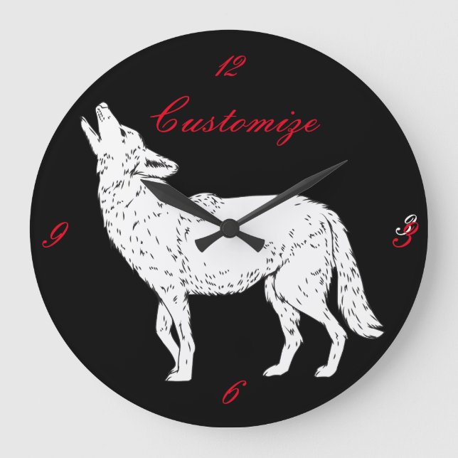 Grande Horloge Ronde Coyote Howling Thunder_Cove (Recto)