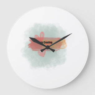 Grande Horloge Ronde créer avec kefp 