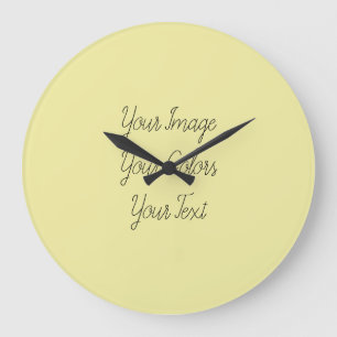 Grande Horloge Ronde Créez votre propre