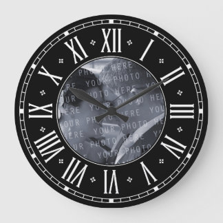 Grande Horloge Ronde Créez votre propre
