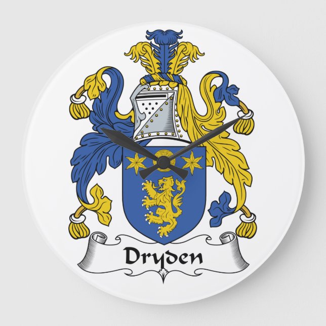 Grande Horloge Ronde Crest de Dryden (Recto)