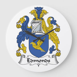 Grande Horloge Ronde Crest d'Edmonds