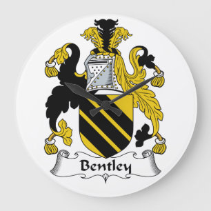 Grande Horloge Ronde Crête de famille de Bentley