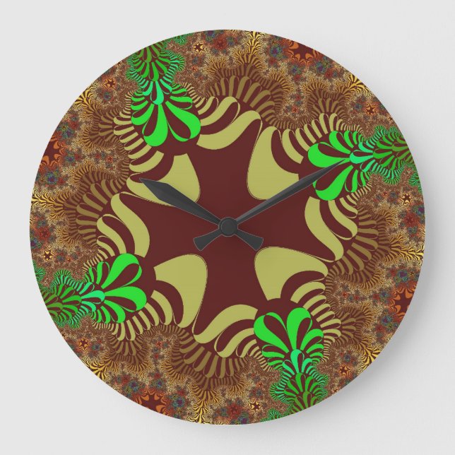 Grande Horloge Ronde Croix de bronze (Recto)