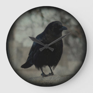 Grande Horloge Ronde Crow the Timekeeper