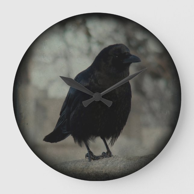 Grande Horloge Ronde Crow the Timekeeper (Recto)