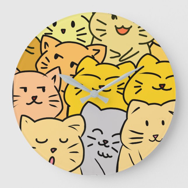 Grande Horloge Ronde Crowd cat (Recto)