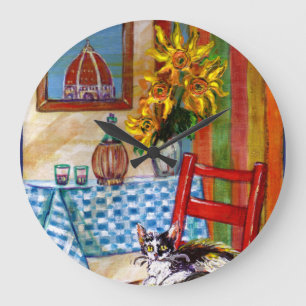 GRANDE HORLOGE RONDE CUISINE ITALIENNE À FLORENCE