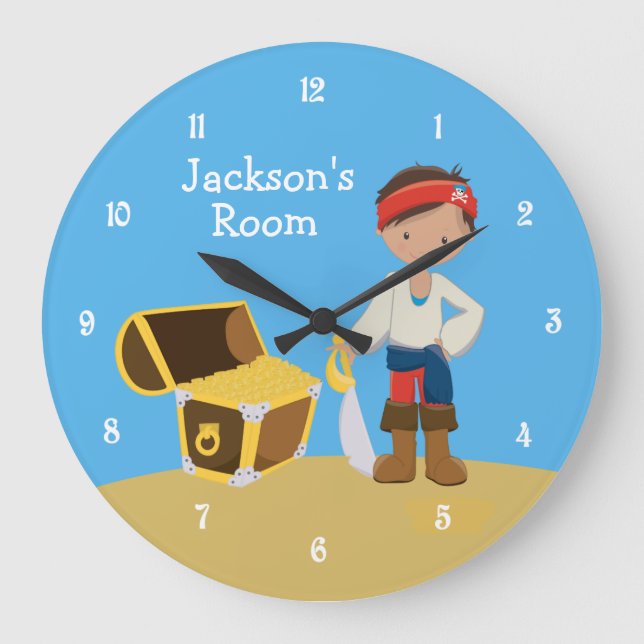Grande Horloge Ronde Custom Pirate (Recto)