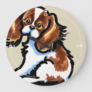 Grande Horloge Ronde Cute Blenheim CKCS