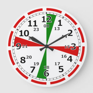 Grande Horloge Ronde CW Radio Room Milieu