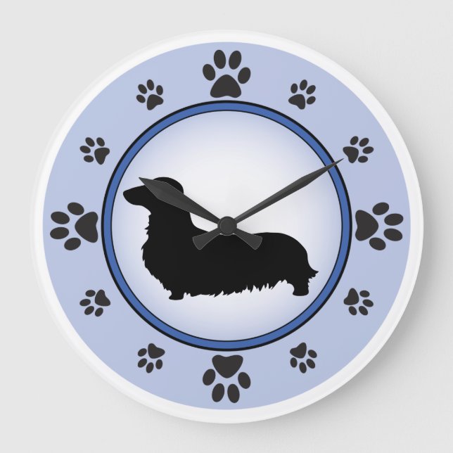 Grande Horloge Ronde Dachshund (Recto)