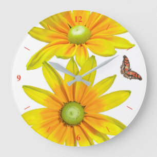Grande Horloge Ronde Daisy, Daisy... give me your ansqui do.