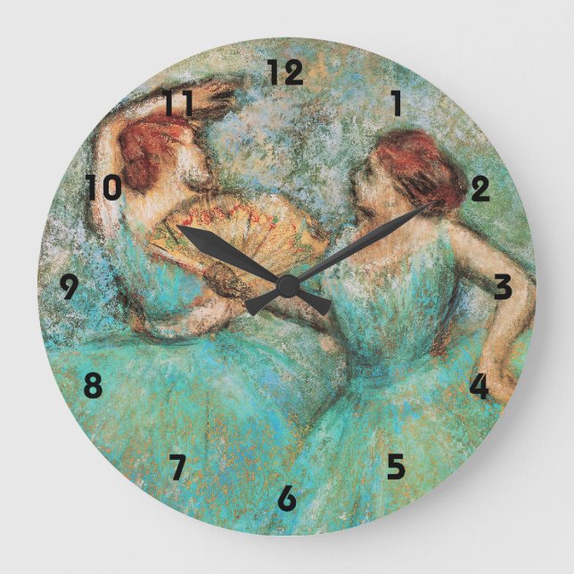 Grande Horloge Ronde Dancers de Degas (Recto)