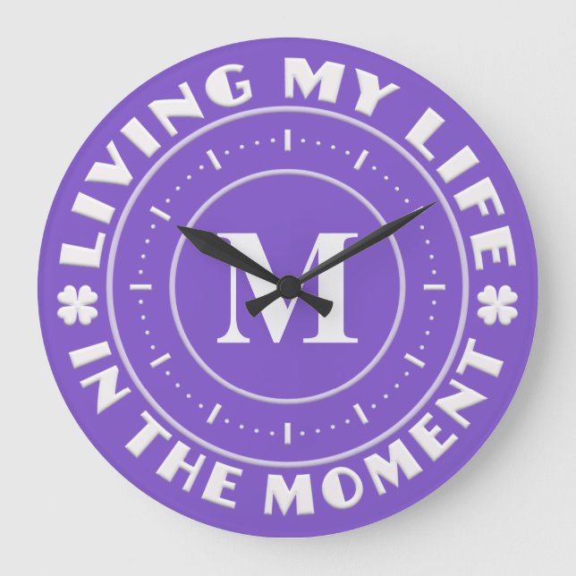 GRANDE HORLOGE RONDE DANS LES CLOCKS DU MOMENT (Recto)