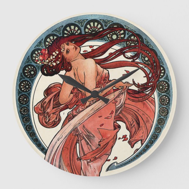 Grande Horloge Ronde Danse par Alfons Mucha 1898 (Recto)