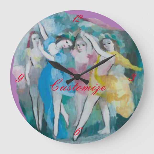 Grande Horloge Ronde Danseurs Girl Ballerina Thunder_Cove (Recto)