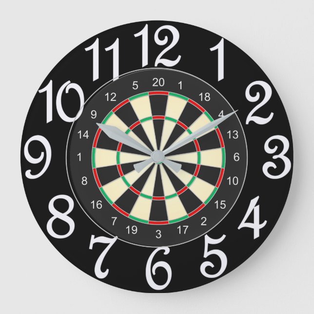 Grande Horloge Ronde Darts Anyone (Recto)
