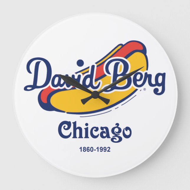 Grande Horloge Ronde David Berg & Company, Chicago, IL 1860-1992 (Recto)