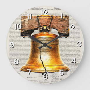 Grande Horloge Ronde Déclaration d'indépendance 