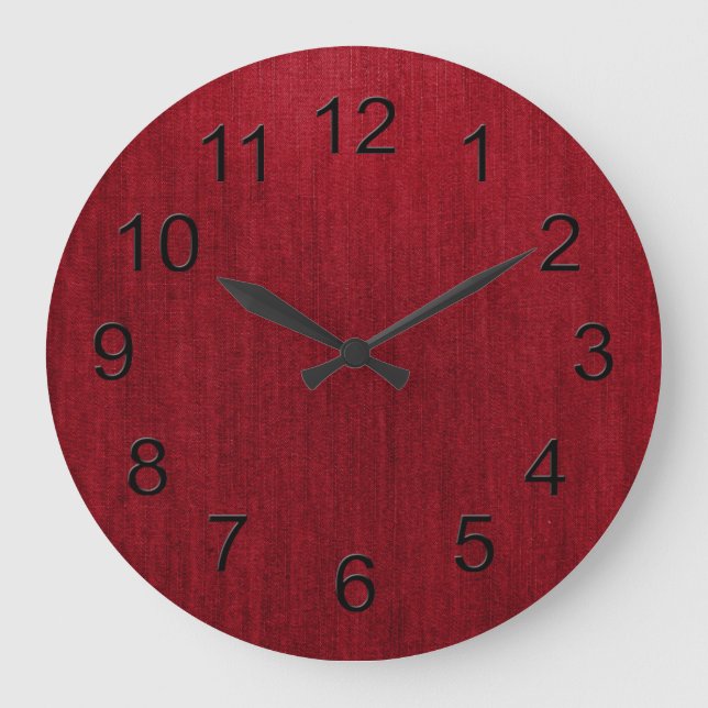 Grande Horloge Ronde Denim Texture (Recto)
