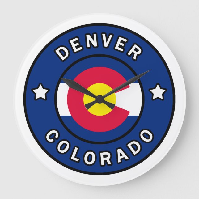 Grande Horloge Ronde Denver Colorado (Recto)