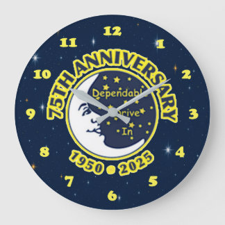 Grande Horloge Ronde Dependable Drive In 75th Anniversary Clock