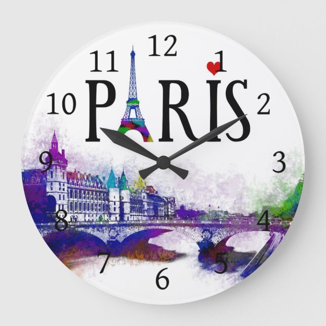 Grande Horloge Ronde design 177 Paris France (Recto)